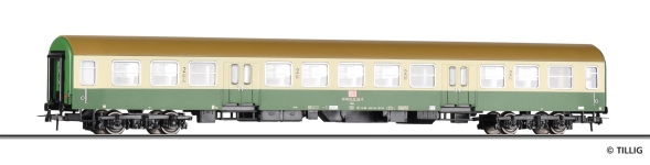 Tillig 75007 - H0 - Personenwagen 2. Kl. Halberstadt, DB AG, Ep. V - Wagen 2